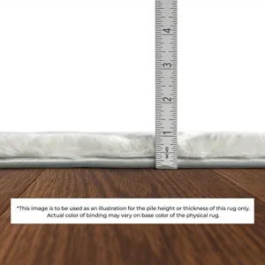 Luxury Washable Voyage Gold 3\' x 5\' Rug