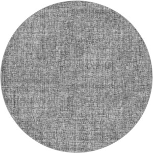 Luxury Washable Voyage Gray 8' x 8' Round Rug