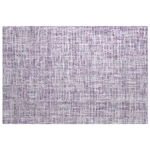Luxury Washable Voyage Lavender Rug