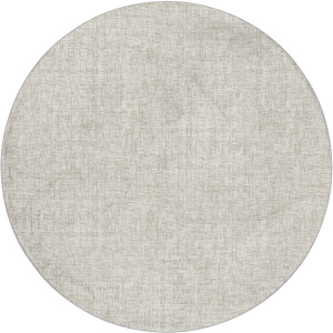 Luxury Washable Voyage Linen 8' x 8' Round Rug