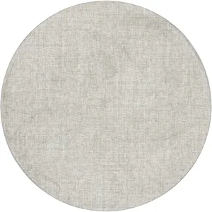 Luxury Washable Voyage Linen 8\' x 8\' Round Rug