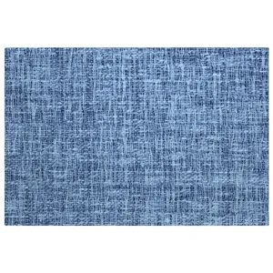 Luxury Washable Voyage Navy Rug