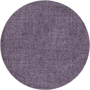 Luxury Washable Voyage Plum 8' x 8' Round Rug