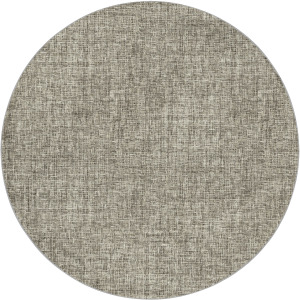 Luxury Washable Voyage Putty 8' x 8' Round Rug