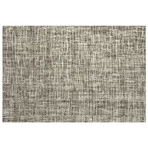 Luxury Washable Voyage Putty 1\'8\" x 2\'6\" Rug