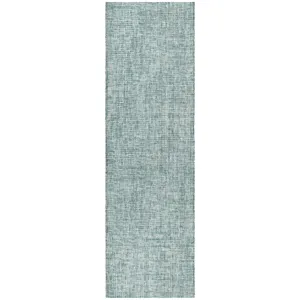 Luxury Washable Voyage Seafoam 2'3" x 7'6" Runner Rug