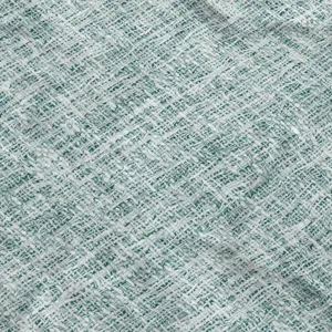 Luxury Washable Voyage Seafoam 8\' x 8\' Round Rug