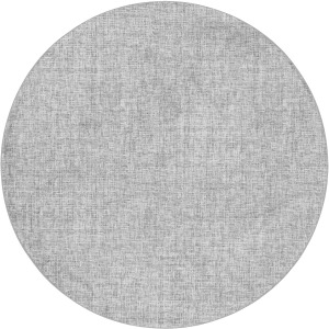 Luxury Washable Voyage Silver 8' x 8' Round Rug