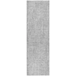 Luxury Washable Voyage Silver 2'3" x 7'6" Runner Rug