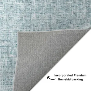 Luxury Washable Voyage Sky 10\' x 14\' Rug