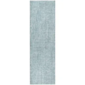 Luxury Washable Voyage Sky 2'3" x 7'6" Runner Rug