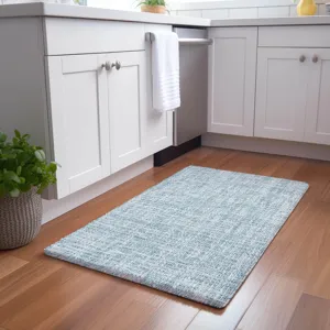 Luxury Washable Voyage Sky 1\'8\" x 2\'6\" Rug