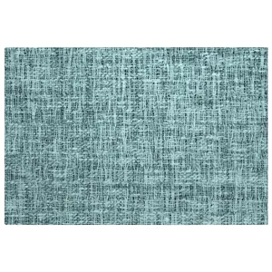 Luxury Washable Voyage Teal Rug