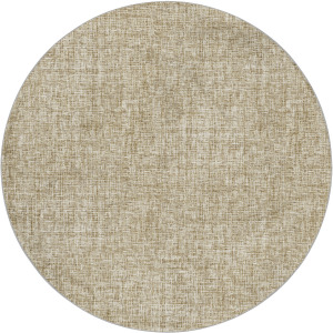 Luxury Washable Voyage Walnut 8' x 8' Round Rug