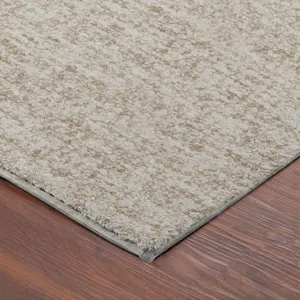Luxury Washable Voyage Beige 2\'3\" x 7\'6\" Runner Rug