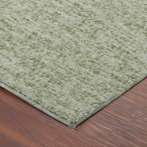 Luxury Washable Voyage Celery 3\' x 5\' Rug