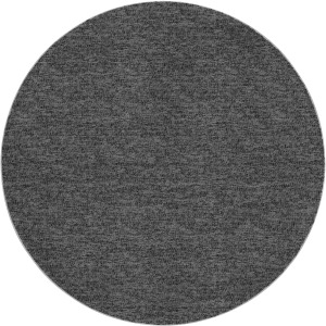 Luxury Washable Voyage Charcoal 8' x 8' Round Rug