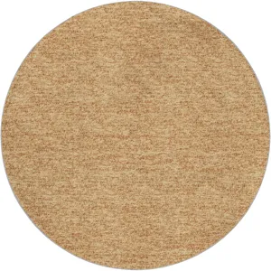 Luxury Washable Voyage Copper 8' x 8' Round Rug