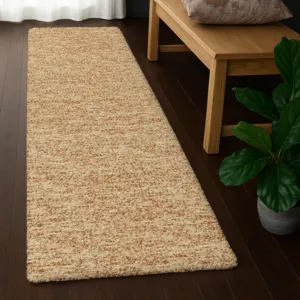 Luxury Washable Voyage Copper 2\'3\" x 7\'6\" Runner Rug