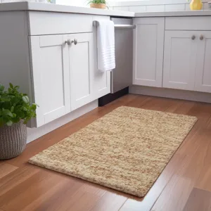 Luxury Washable Voyage Copper 1\'8\" x 2\'6\" Rug