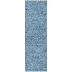 Luxury Washable Voyage Denim 2'3" x 7'6" Runner Rug