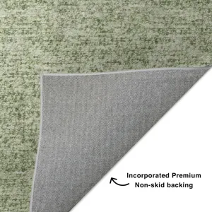 Luxury Washable Voyage Fern 5\' x 7\'6\" Rug