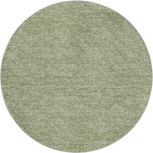 Luxury Washable Voyage Fern 8' x 8' Round Rug