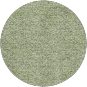 Luxury Washable Voyage Fern 8' x 8' Round Rug