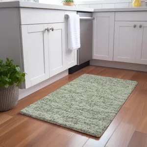 Luxury Washable Voyage Fern 1\'8\" x 2\'6\" Rug