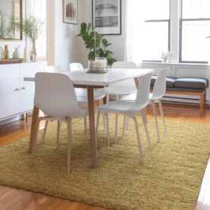 Luxury Washable Voyage Gold 5\' x 7\'6\" Rug