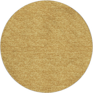 Luxury Washable Voyage Gold 8' x 8' Round Rug