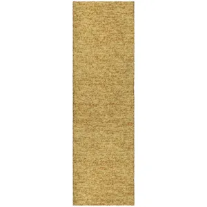 Luxury Washable Voyage Gold 2'3" x 7'6" Runner Rug