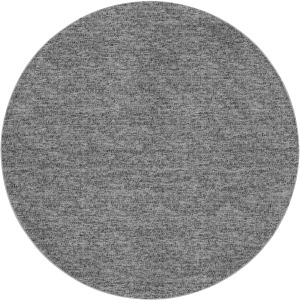 Luxury Washable Voyage Gray 8' x 8' Round Rug