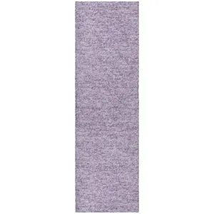 Luxury Washable Voyage Lavender 2\'3\" x 7\'6\" Runner Rug