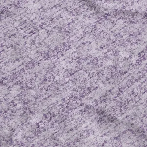 Luxury Washable Voyage Lavender 2\'3\" x 7\'6\" Runner Rug