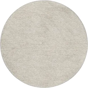 Luxury Washable Voyage Linen 8\' x 8\' Round Rug