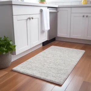 Luxury Washable Voyage Linen 1\'8\" x 2\'6\" Rug