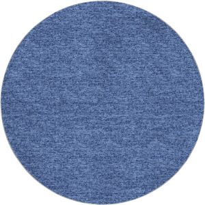 Luxury Washable Voyage Navy 8' x 8' Round Rug
