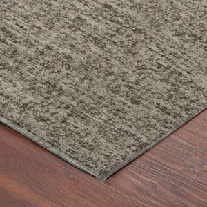 Luxury Washable Voyage Putty 2\'6\" x 3\'10\" Rug