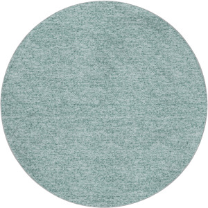 Luxury Washable Voyage Seafoam 8' x 8' Round Rug