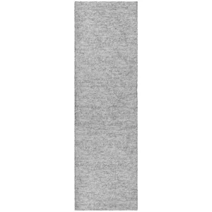 Luxury Washable Voyage Silver 2\'3\" x 7\'6\" Runner Rug
