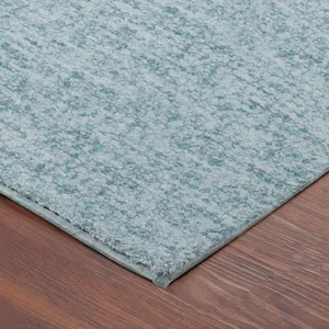 Luxury Washable Voyage Sky 2\'6\" x 3\'10\" Rug