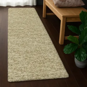 Luxury Washable Voyage Walnut 2\'3\" x 7\'6\" Runner Rug