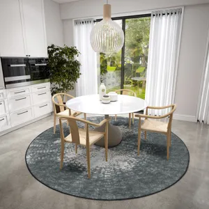 Winslow Midnight 4\' x 4\' Round Rug