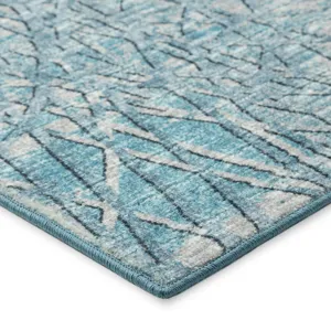 Winslow Indigo 8\' x 8\' Round Rug