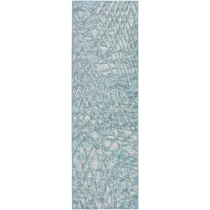Winslow Indigo 2\'6\" x 12\' Runner Rug