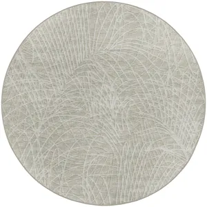 Winslow Taupe 4\' x 4\' Round Rug