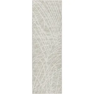 Winslow Taupe 2\'6\" x 12\' Runner Rug