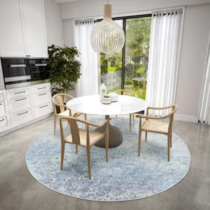 Winslow Sky 8\' x 8\' Round Rug
