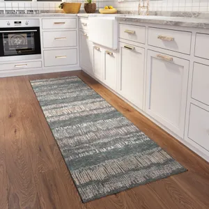 Winslow Charcoal 2\'6\" x 12\' Runner Rug